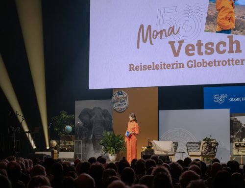 Mona Vetsch leitete die grösste Globetrotter-Gruppenreise